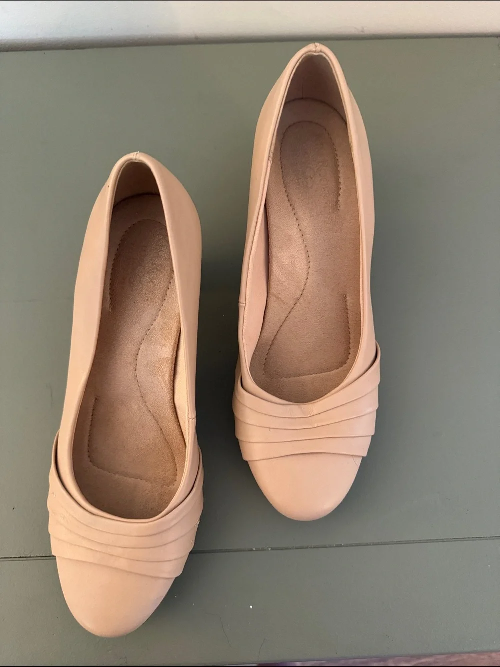 Soft Nude Pink Low Heel Kim Rogers Pumps